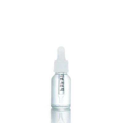 18 mm Plastikflasche Tropffflasche und 10 ml Bernsteinöl Glas ätherische Ölflasche für Reisen oder zu Hause
