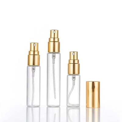 10 ml Mini-Leere, klare Sprühflasche Glasparfüm Probeöl Verpackung