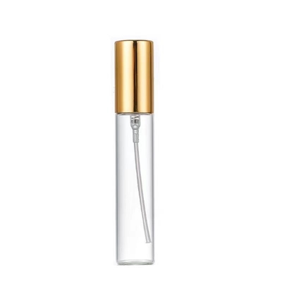 10 ml Mini-Leere, klare Sprühflasche Glasparfüm Probeöl Verpackung