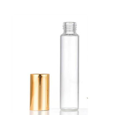5 ml Qualitätsleere Miniprobe Schwarzgold Silber Aluminium Sprayer Glasspray