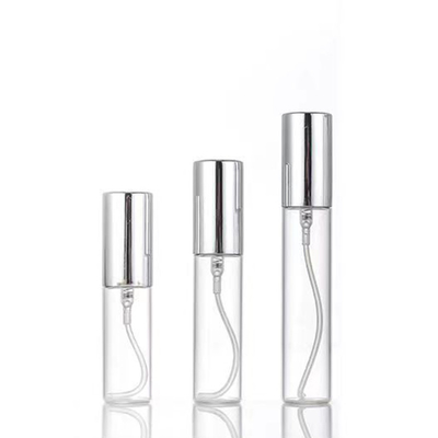 5 ml Qualitätsleere Miniprobe Schwarzgold Silber Aluminium Sprayer Glasspray