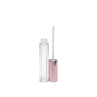 Kautschukdichtung Schraubverschluss Kunststoff Lippenbalsam Tube für Kosmetikbehälter Verpackung Custom 4g leere runde Mund Lippenstift Tube mit