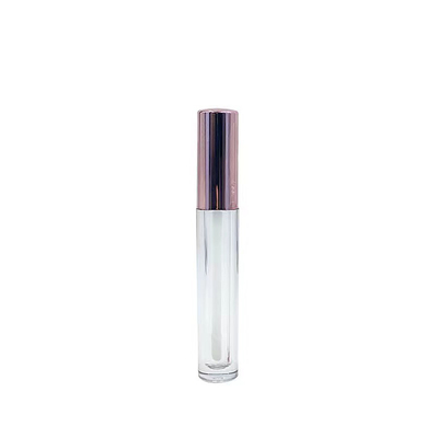 Kautschukdichtung Schraubverschluss Kunststoff Lippenbalsam Tube für Kosmetikbehälter Verpackung Custom 4g leere runde Mund Lippenstift Tube mit