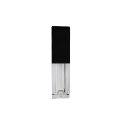 Custom 4g Leere runde Mund Lippenstiftröhre mit Gummi Siegel Schraubenverschluss Kunststoff Lippenbalsamröhre für Kosmetikbehälter Verpackung
