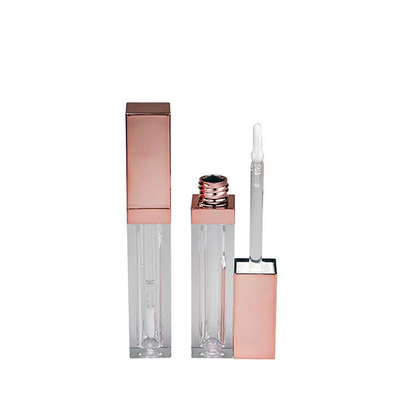 Balsamröhre für Kosmetikbehälter Verpackung DIY 4g Leere runde Mund Lippenstiftröhre mit Gummidichtung Schraubverschluss Kunststofflip
