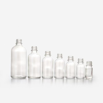 Durchsichtige braune ätherische Ölflasche 5ml 10ml 15ml 20ml 30ml 50ml 100ml zur Aromatherapie