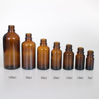 Ätherische Ölflasche für Kosmetika 5ml 10ml 15ml 20ml 30ml 50ml 100ml Kapazität Optionen