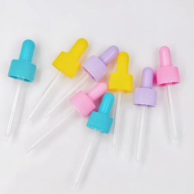 Farbe 18mm 24mm Gürtel PP Plastiktropfdropper für Hautpflege Serum
