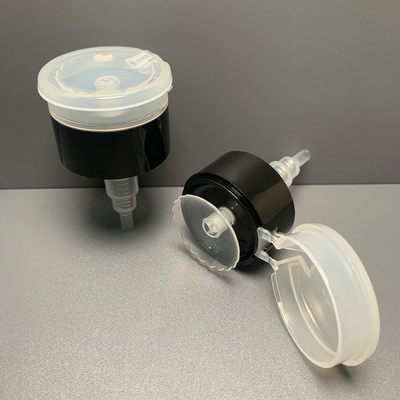 Convenient 28/410 33/410 Flip Top Nail Polish Dispenser Remover Oil Pump with Plastic PET Material