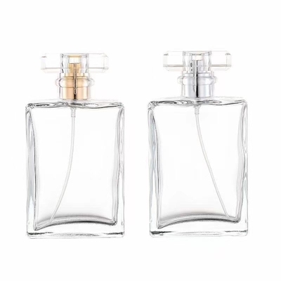 Customized Craft 30ml 50ml 100ml Transparent Glass Perfume Mist Bottle