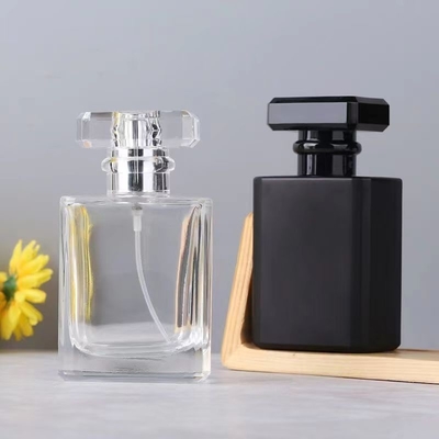 Matt Schwarz 30 ml 50 ml 100 ml Glas Flasche mit Parfum Nebel
