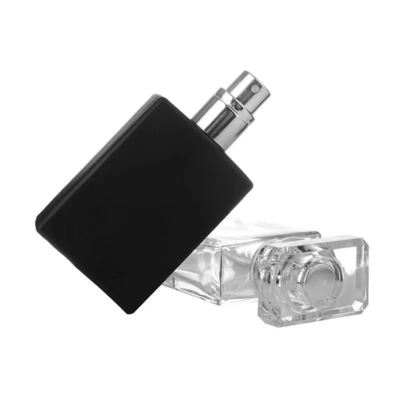Matt Schwarz 30 ml 50 ml 100 ml Glas Flasche mit Parfum Nebel