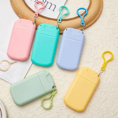 Traveling Use 15ml 30ml Card Shape PP Plastic Bottle For Perfume