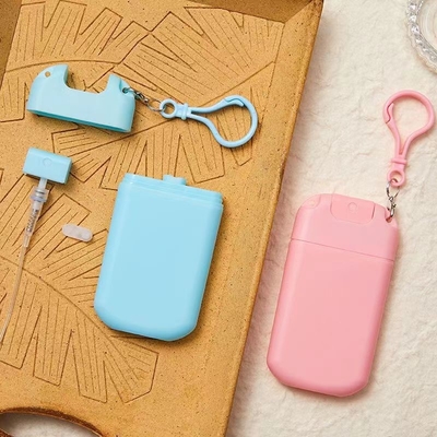 Traveling Use 15ml 30ml Card Shape PP Plastic Bottle For Perfume