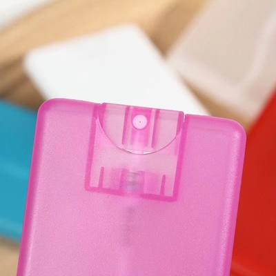 15ml 30ml Easy To Carry Card Piece PP Plastic Perfume Mist Bottle