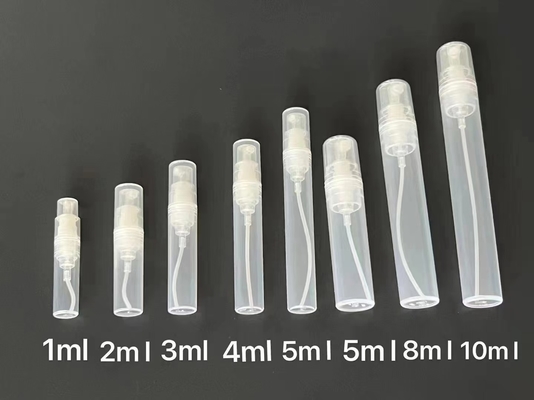 2ml 3ml 5ml Refillable PP Plastic Perfume Mist Bottle