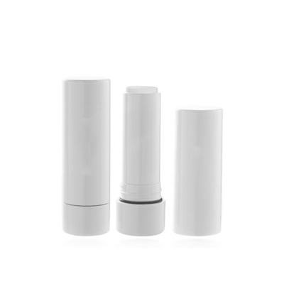 Schwarze Schachtel mit benutzerdefiniertem Logo Schwarze Lippenhelle mit Schraubverschluss