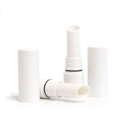 Lipstick Tube With Rubber Seal Screw Closure Plastic Lip Balm Tube for Cosmetic Container Packaging