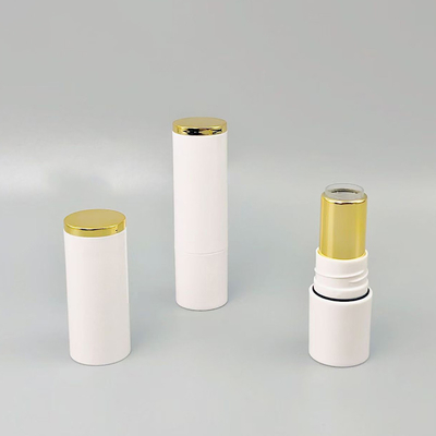 Lipstick Tube With Rubber Seal Screw Closure Plastic Lip Balm Tube for Cosmetic Container Packaging