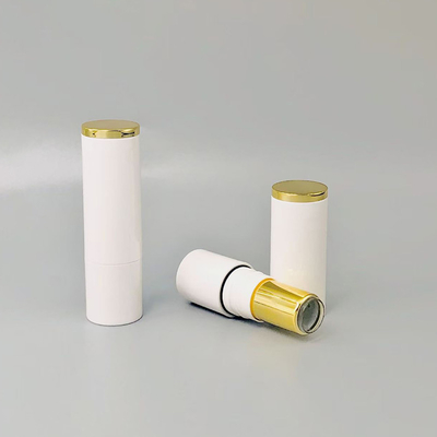 Lipstick Tube With Rubber Seal Screw Closure Plastic Lip Balm Tube for Cosmetic Container Packaging