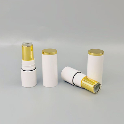 Lipstick Tube With Rubber Seal Screw Closure Plastic Lip Balm Tube for Cosmetic Container Packaging