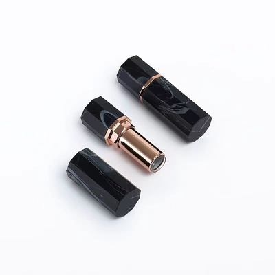 Container Custom 3G Empty Beveled Mouth Lipstick Tube With Rubber Seal Screw Closure Plastic