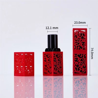 Lipstick Box Lip Gloss Lipstick Display Stand With Capsule 4ML Lipstick Tube Packaging Custom Squeeze