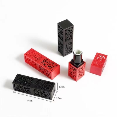Lippenbalsam Behälter benutzerdefiniertes Logo Kosmetik Make-up Lippenstift Gehäuse Verpackung Röhren