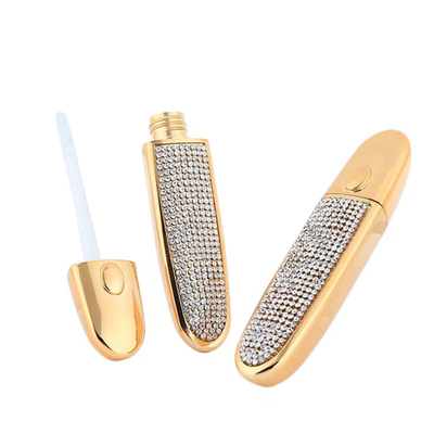 4g Empty Round Mouth Lipstick Tube With Rubber Seal Screw Closure Plastic Lip