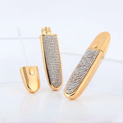 4g Empty Round Mouth Lipstick Tube With Rubber Seal Screw Closure Plastic Lip