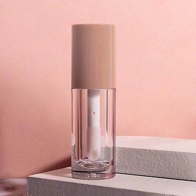 Schläuche Nachfüllbare Lippenbalsam Schläuche Lippenglans Schlauchhalter für Behälter Lippenstift Außen schwarz Innen silber