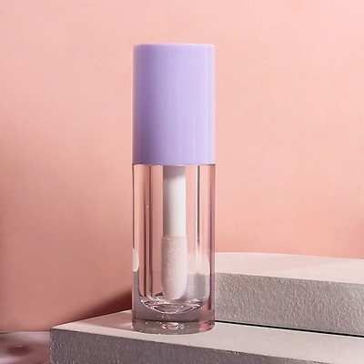 Schläuche Nachfüllbare Lippenbalsam Schläuche Lippenglans Schlauchhalter für Behälter Lippenstift Außen schwarz Innen silber