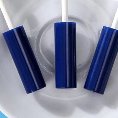 5G Weizenstroh Kosmetikverpackung Lippenstiftröhrchen mit weißem, weichen Deckel