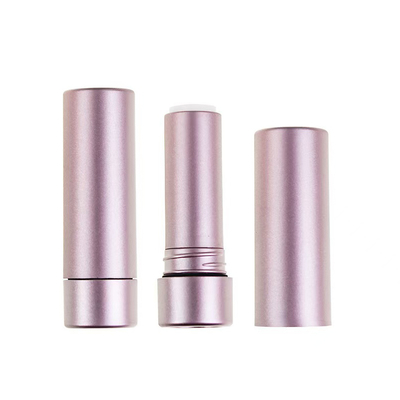 Kunststoff Make-up Lippenstift Tubes mit Deckel Weiß Weich 5G Weizenstroh Kosmetikverpackung