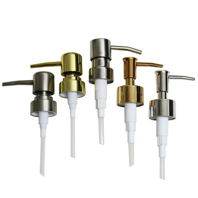 28mm benutzerdefinierte Farbe Edelstahl Hand Seife Dispenser Lotion Pump