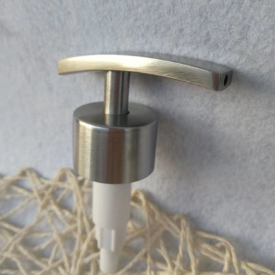 28mm benutzerdefinierte Farbe Edelstahl Hand Seife Dispenser Lotion Pump
