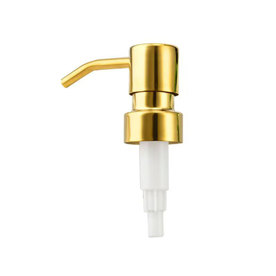 28mm benutzerdefinierte Farbe Luxus Lotion Pump aus Edelstahl