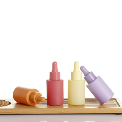 Leere Flasche mit ätherischem Öl, kundenspezifische Farbe mit schwarzem Tropfdropper 5ml 10ml 15ml 20ml 30ml 50ml 100ml