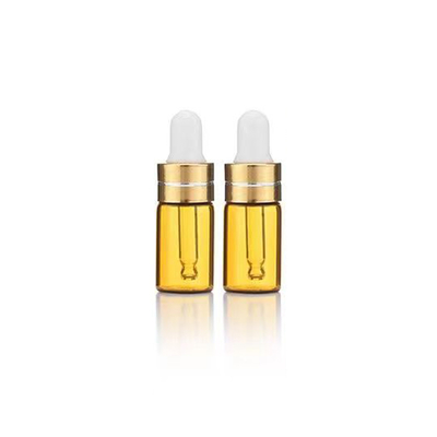 Ätherische Ölflasche 5ml 10ml 15ml 20ml 30ml 50ml 100ml mit transparent goldener Farbe