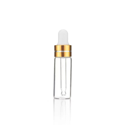 Ätherische Ölflasche 5ml 10ml 15ml 20ml 30ml 50ml 100ml mit transparent goldener Farbe