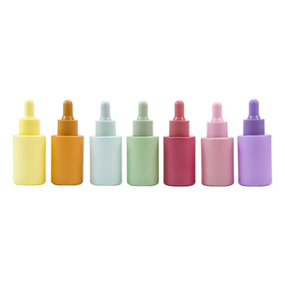 Hochwertige 10ml 20ml 30ml 50ml Macaron-Farbe Ätherisches Öl Flasche für Kosmetik