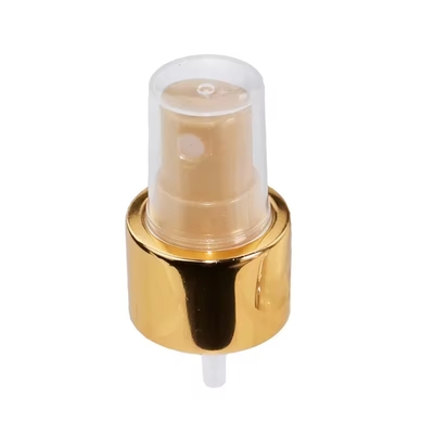 18mm 20mm Luxus Gold Metall Aluminium Eloxiert Feinnebelsprühpumpe Sprüher mit Halb- oder Vollkappe