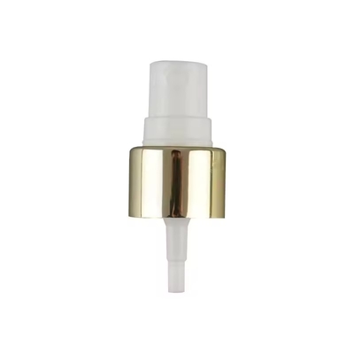 20mm 24mm Aluminium Gold und Silber Feinnebel-Sprühgerät Handbetätigte Zerstäuberpumpe Eloxierte Düse