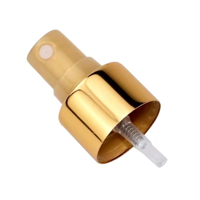 20mm 24mm Aluminium Gold und Silber Feinnebel-Sprühgerät Handbetätigte Zerstäuberpumpe Eloxierte Düse