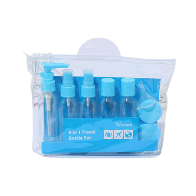 50ml Reiseflaschen-Set Auslaufsicheres Reiseflaschen-Set Shampoo Lotion Flüssigkeits-Set im Flugzeug