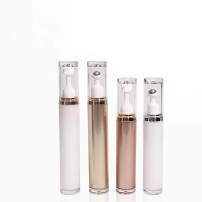5 ml 10 ml 15 ml Augencreme Behälter Flach Applikator Luftlose Augencreme Flasche