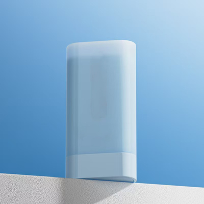 Benutzerdefinierter leerer 20g Deodorant-Stick mit Bodendrehmechanismus und Feder, Balsamflasche, Kosmetik-Rouge-Tube, Kunststoffverpackungsbehälter, wiederverwendbar