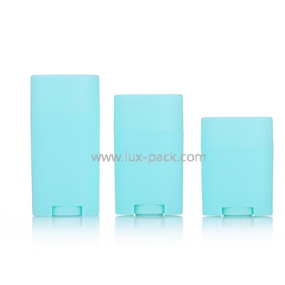 Kunststoffverpackung Behälter Wiederverwendbares Deodorant Balsam Stick Top Rotation Kosmetik