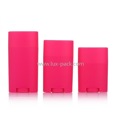 Leerer Blush Stick Flasche Deodorant Balsam Stick Top Rotation Kosmetische Kunststoff Verpackung Behälter wiederverwendbar