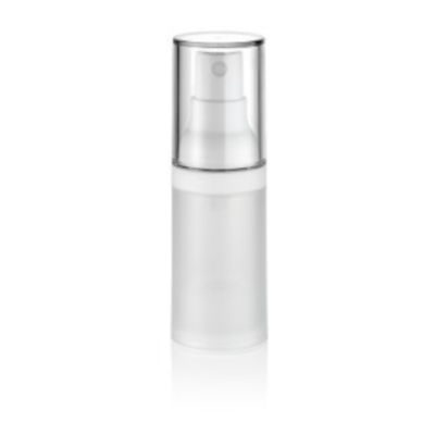 Ansprechendes Aussehen 5ml 10ml 15ml 30ml Kunststoff Airless-Pumpflasche für Hautpflege